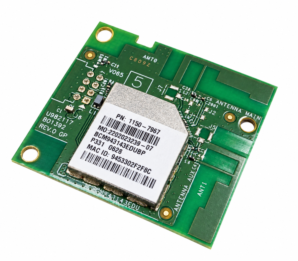 HP Color LaserJet M377dw M477fnw M477fdw Replacement Wi-Fi Wireless Card – 1150-7967