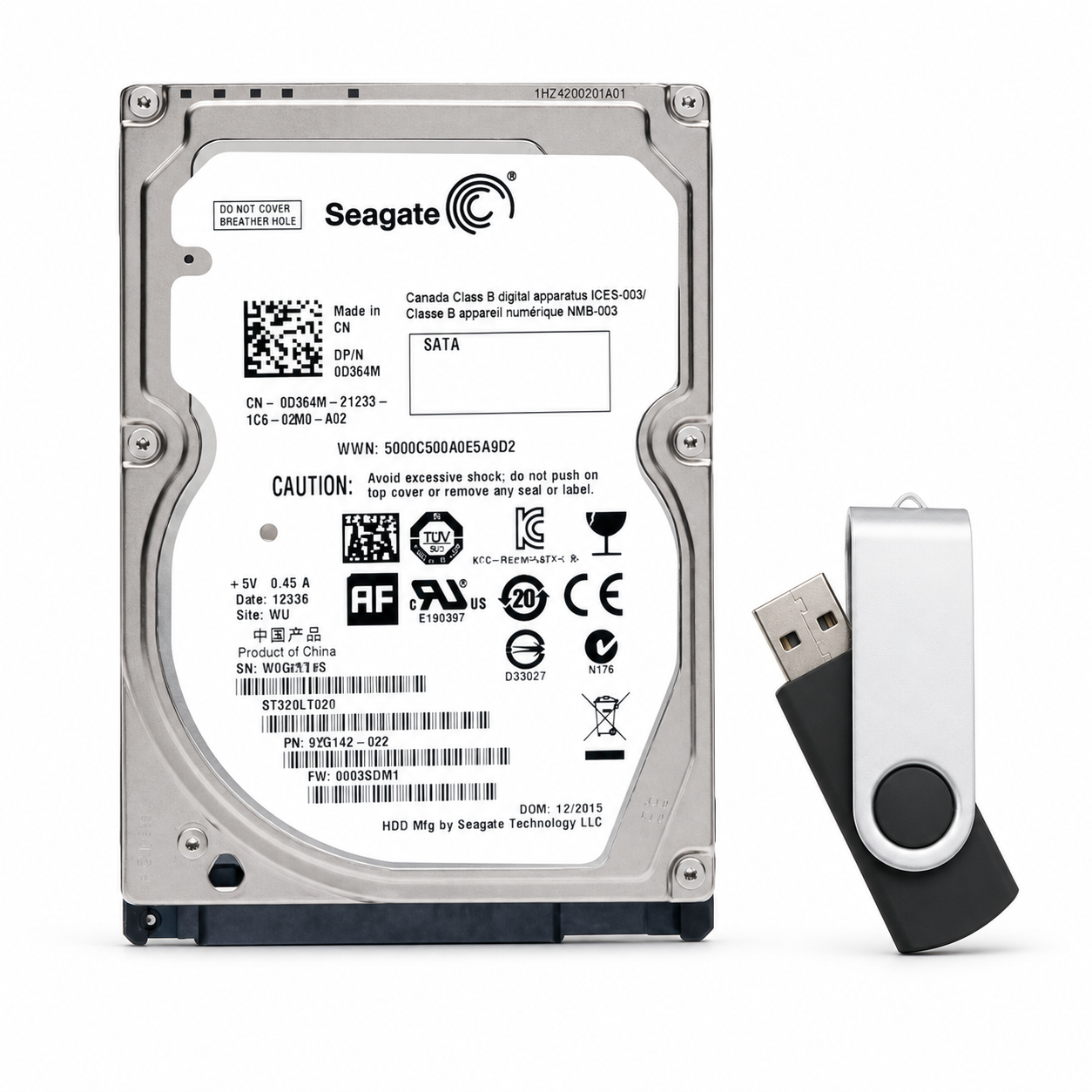 HP DesignJet T790 T1300 T790PS T1300PS HDD + USB CR647-67018