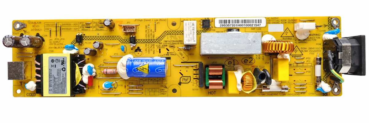 Lexmark MS331 MS431 B3340 B3442 Low Voltage Power Supply 41X2588 120V
