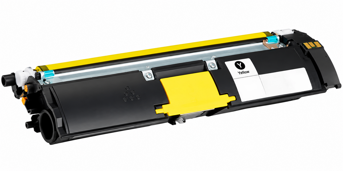 Konica Minolta MagiColor 2400 Standard Yield Yellow Toner Cartridge, 1710587-001