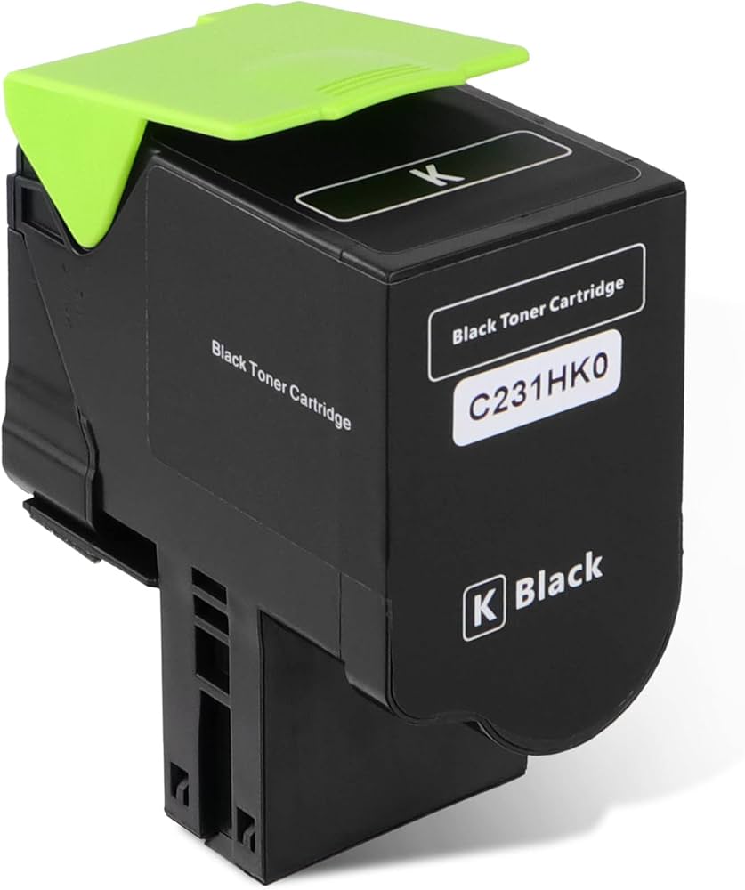 Lexmark Remanufactured Toner Cartridge Black 3K High Yield, C231HK0
