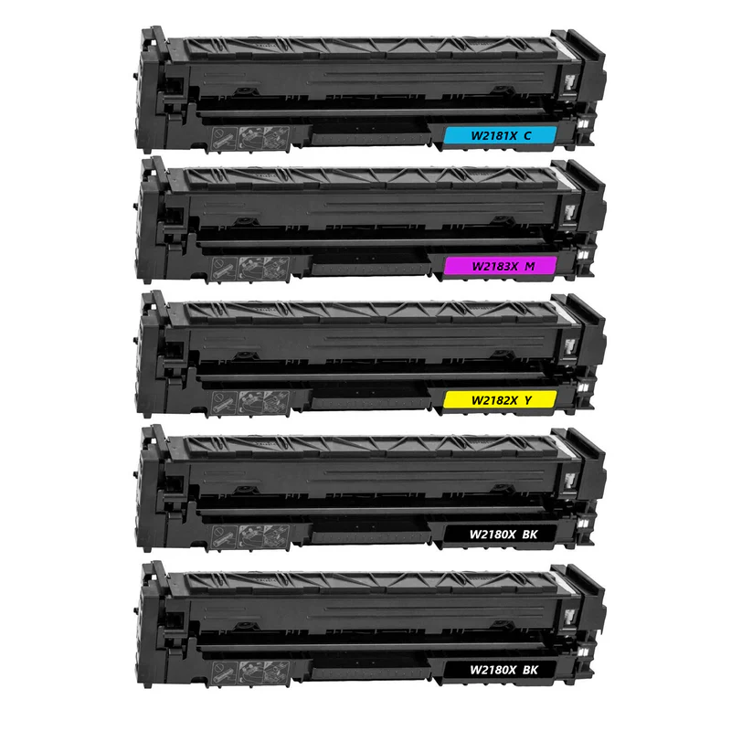 HP LaserJet 3301 Series Compatible Toner Value Pack W2180X W2181X W2182X W2183X