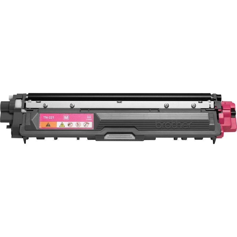 Compatible Brother Magenta 1.4K Yield Toner Cartridge, TN221M