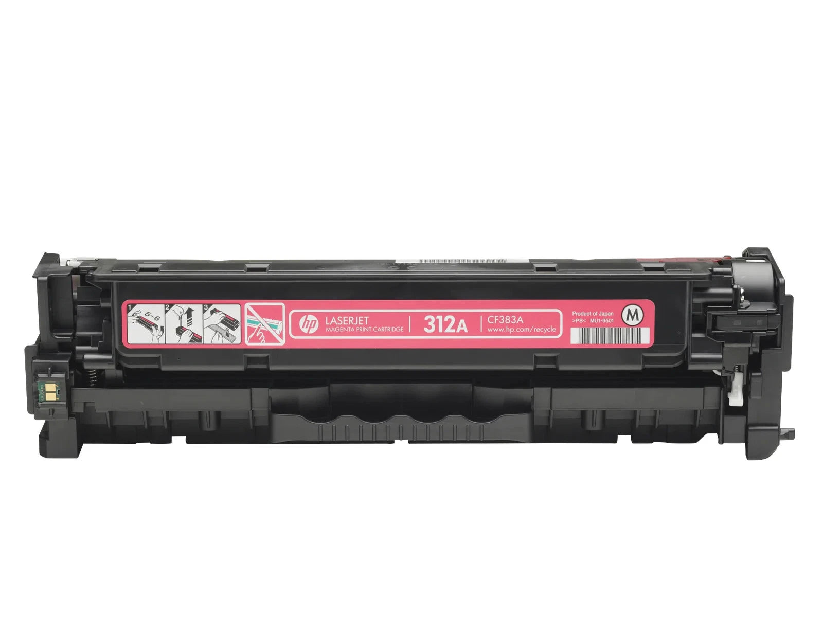 HP 312A Remanufactured Magenta 2.7K Yield Toner Cartridge, CF383A
