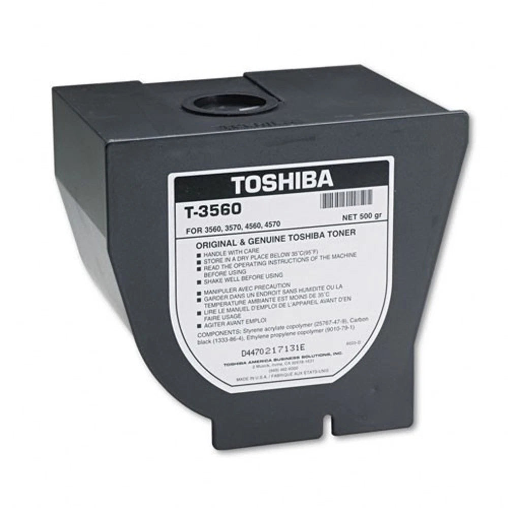 Toshiba BD3560/ BD3570/BD4560/BD4570 Black Toner Cartridge, T-3560
