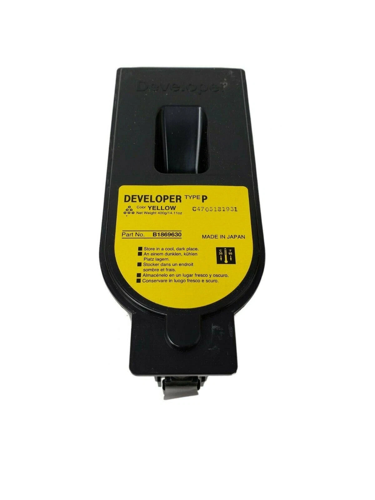 Ricoh Aficio 3131 Type P Yellow Developer/Starter, B1869630