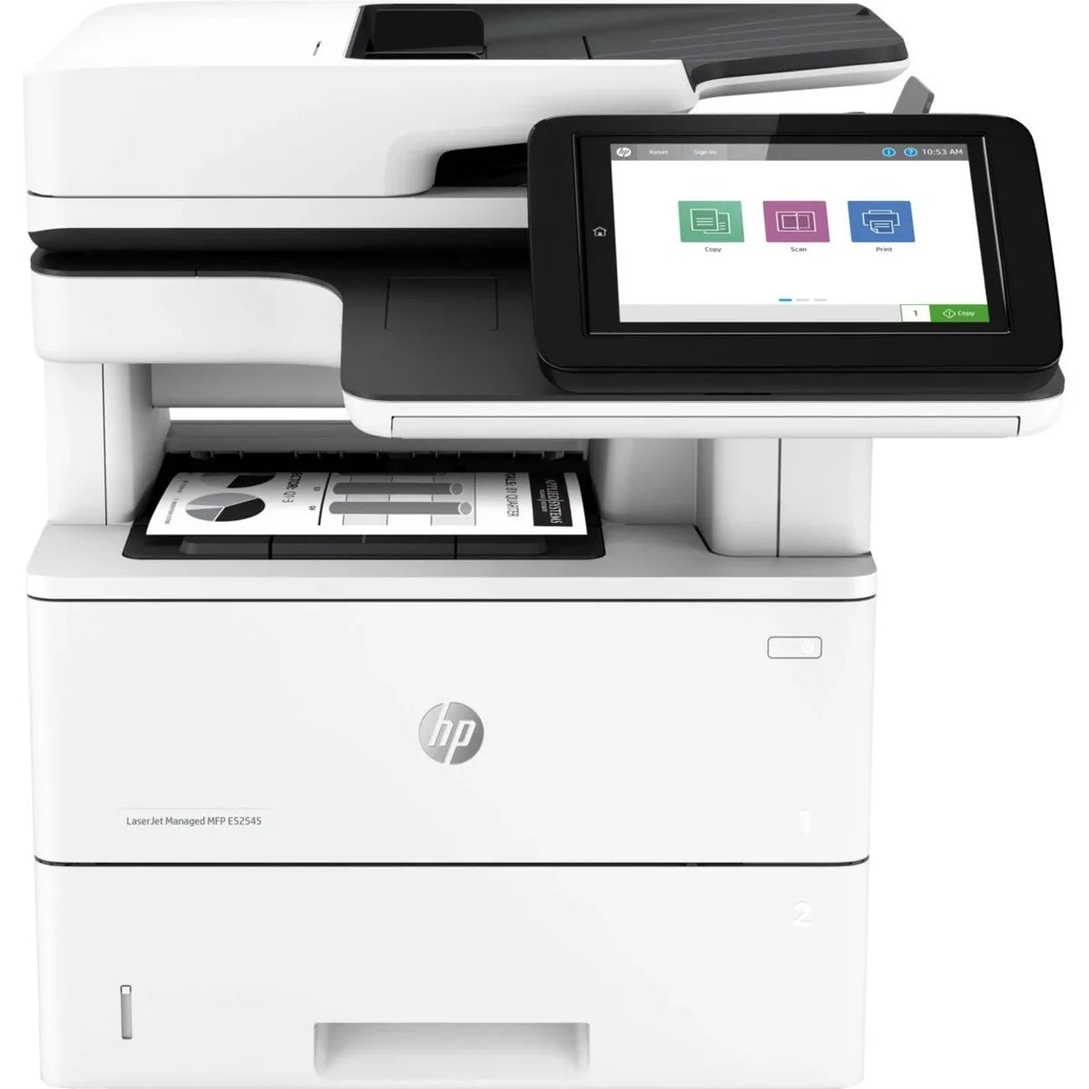 HP LaserJet Managed MFP E52545dn New Open Box, 3GY19A