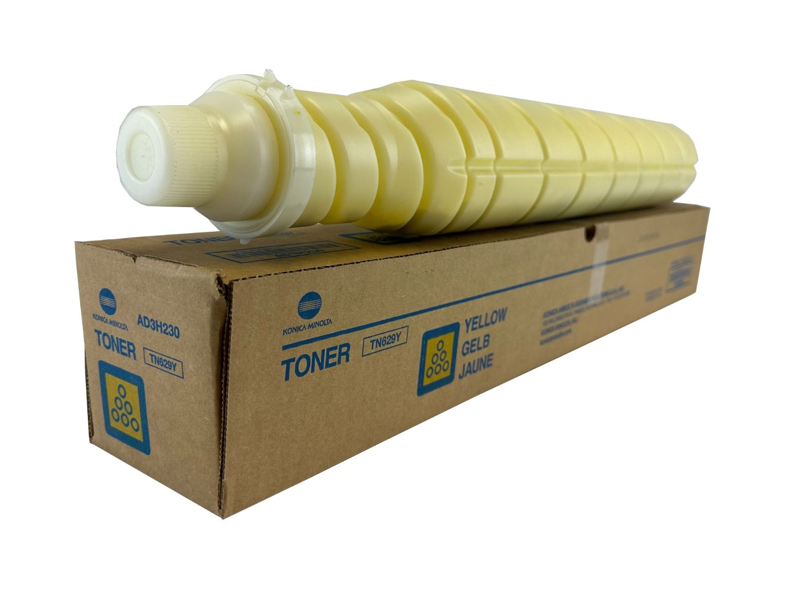Konica Minolta TN629Y Yellow Toner Cartridge, AD3H230