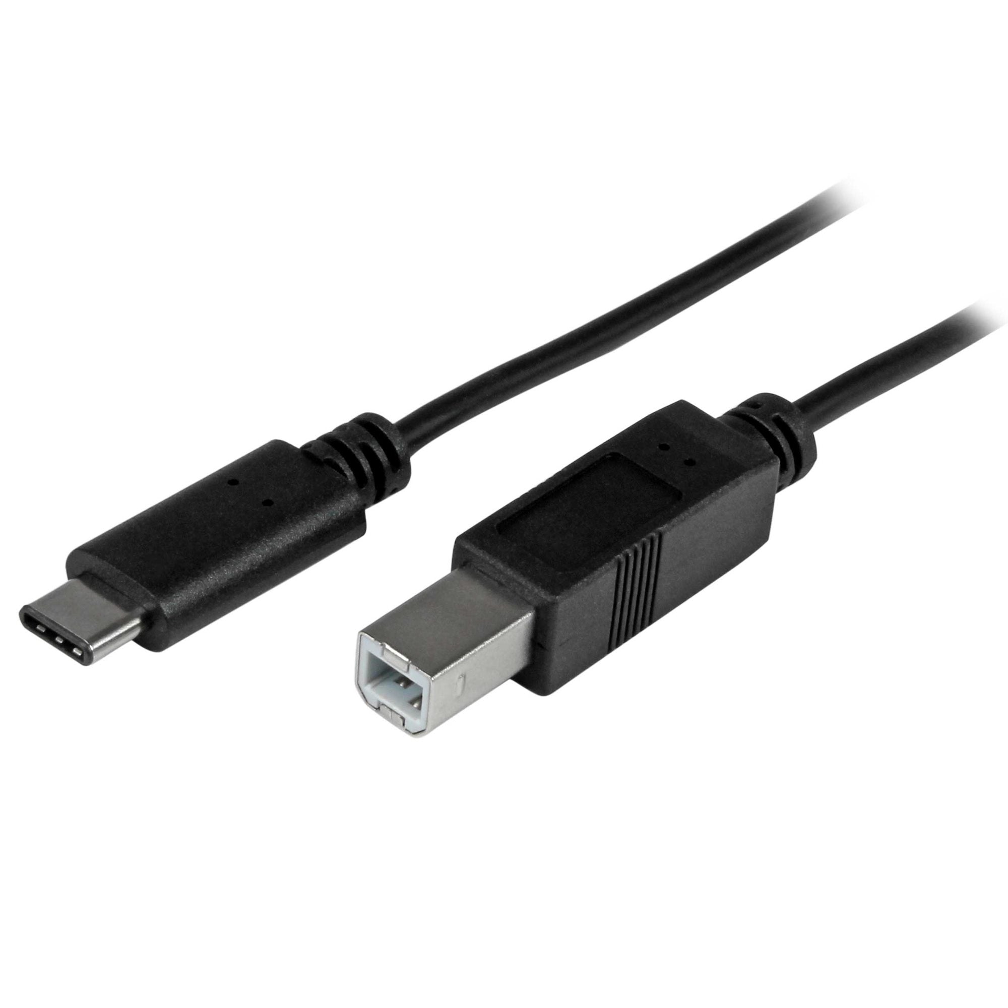 USB Type B Male to USB Type C Male for HP LaserJet Printers