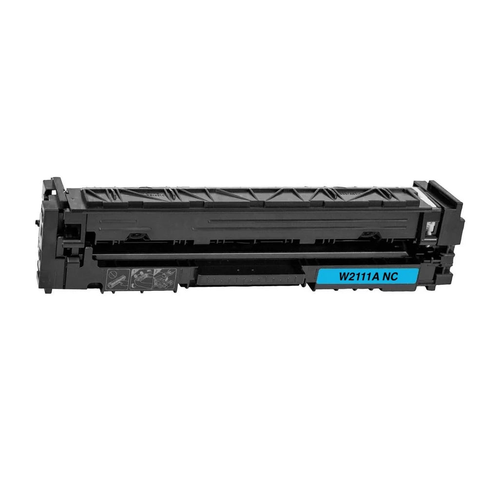 HP 206A Compatible Cyan 1.25K Yield Toner Cartridge (New Chip), W2111A