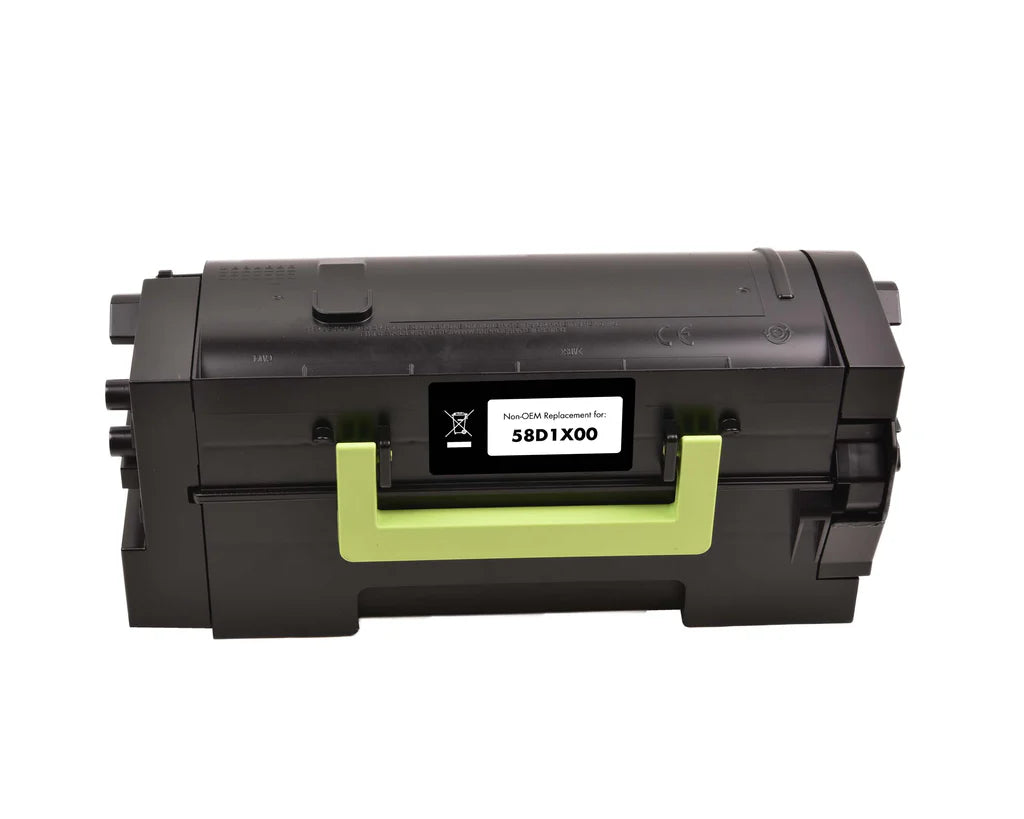 Lexmark 581X 580XA Toner Cartridge, Black 35K Extra High Yield, 58D1X00
