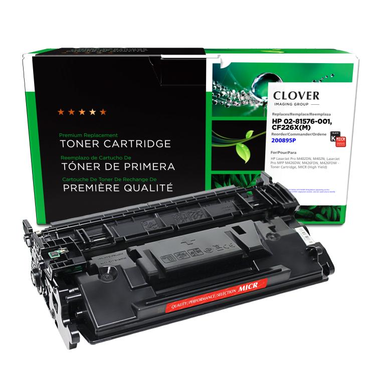High Yield MICR Toner Cartridge for HP CF226X