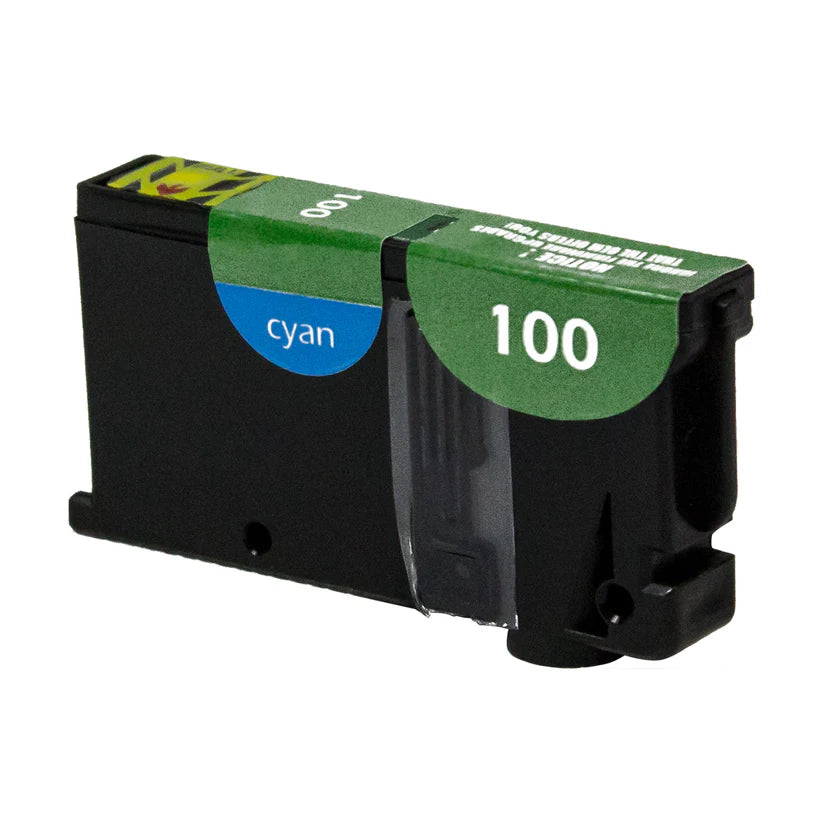 Lexmark 100XL Remanufactured InkJet Cartridge Cyan 600 Yield, 14N1069