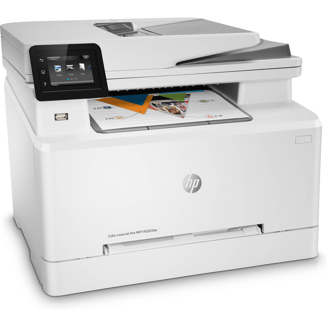 HP Color LaserJet Pro M283fdw Multifunction Printer (REFURB), 7KW75A