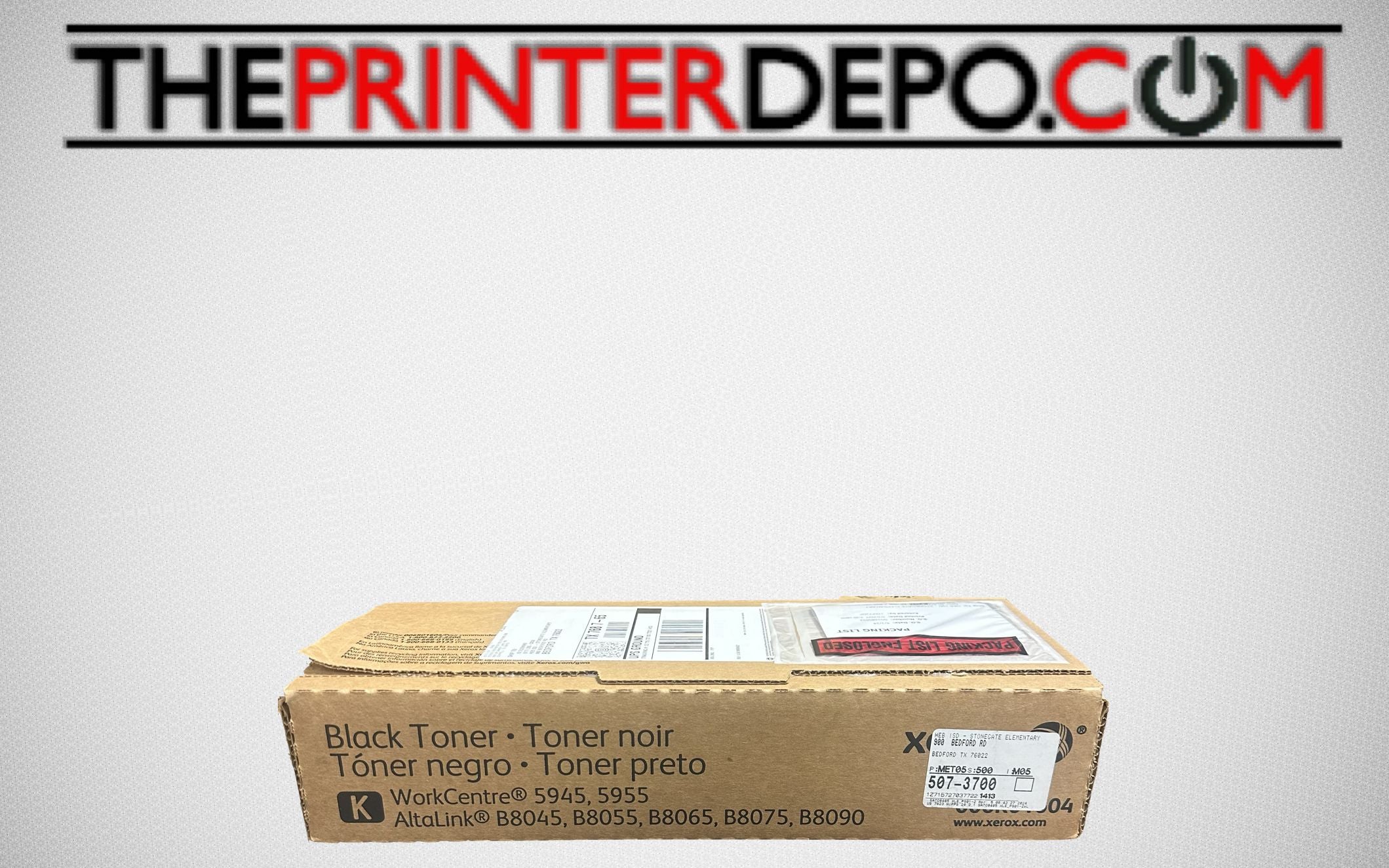Xerox 5945 5955 B8045 B8055 B8065 Black Toner New Open Box, 006R01604