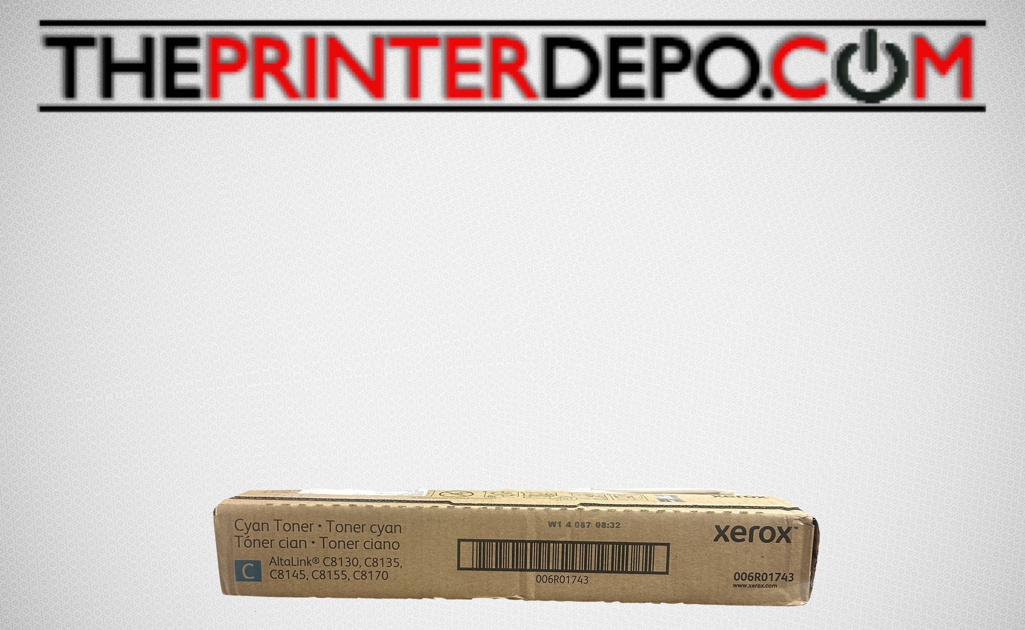 Xerox C8130 C8135 C8145 C8155 Cyan Toner, 006R01743