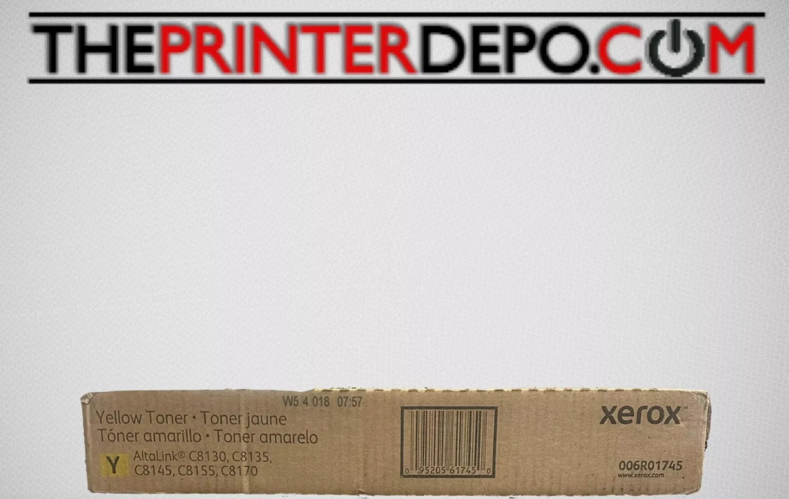 Xerox C8130 C8135 C8145 C8155 C8170 Yellow Toner, 006R01745