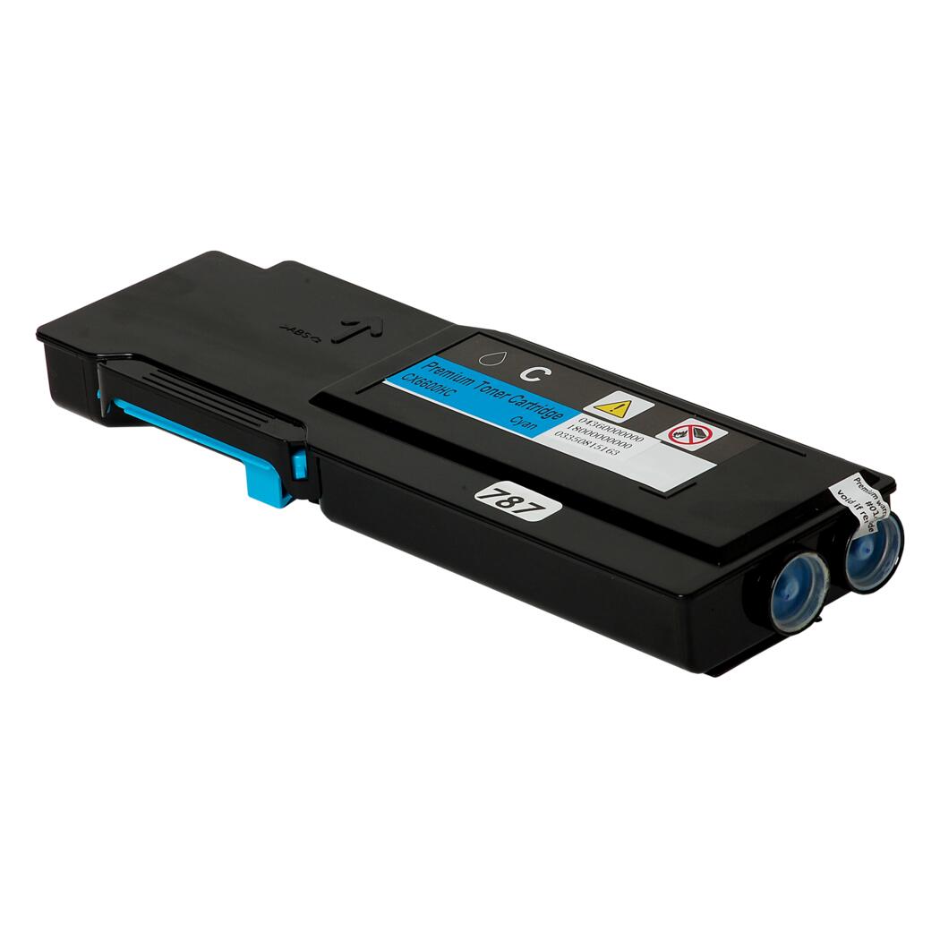 Xerox Phaser 6600/6605 Compatible Toner Cartridge Cyan 6K High Yield, 106R02225