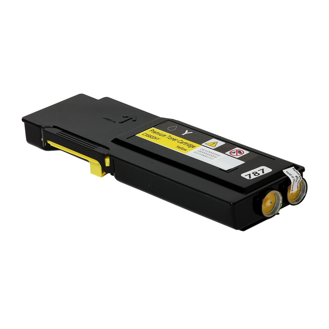 Xerox Phaser 6600/6605 Compatible Toner Cartridge Yellow 6K High Yield, 106R02227