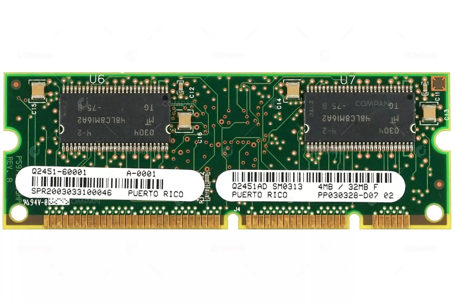 HP 5100/5100N/5100DN 4MB/32MB Firmware DIMM, Q2451-60001
