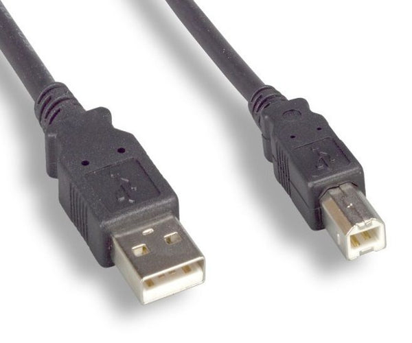 USB Type B Male to USB Type A Male for HP LaserJet Printers – The ...