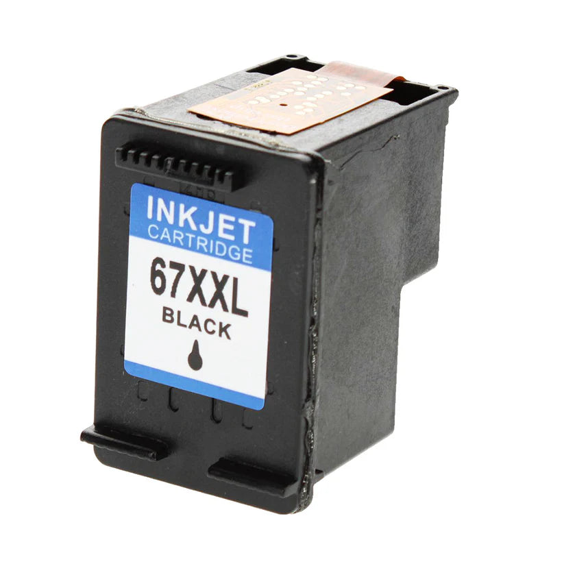HP 67XXL Remanufactured InkJet Cartridge Black 400 Extra High Yield, 3YM59AN