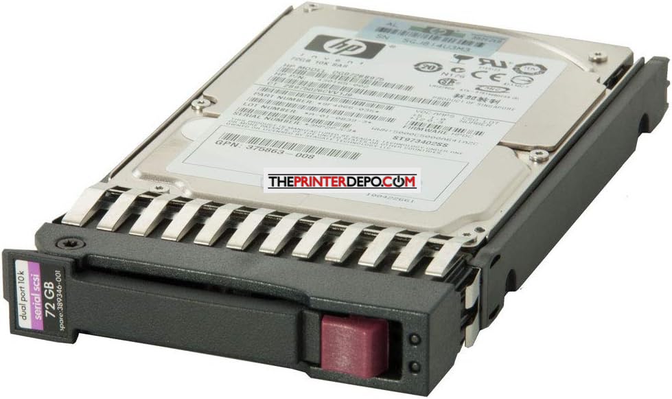 HP 72GB 10K 3G Dual Port Hard Drive, 389346-001