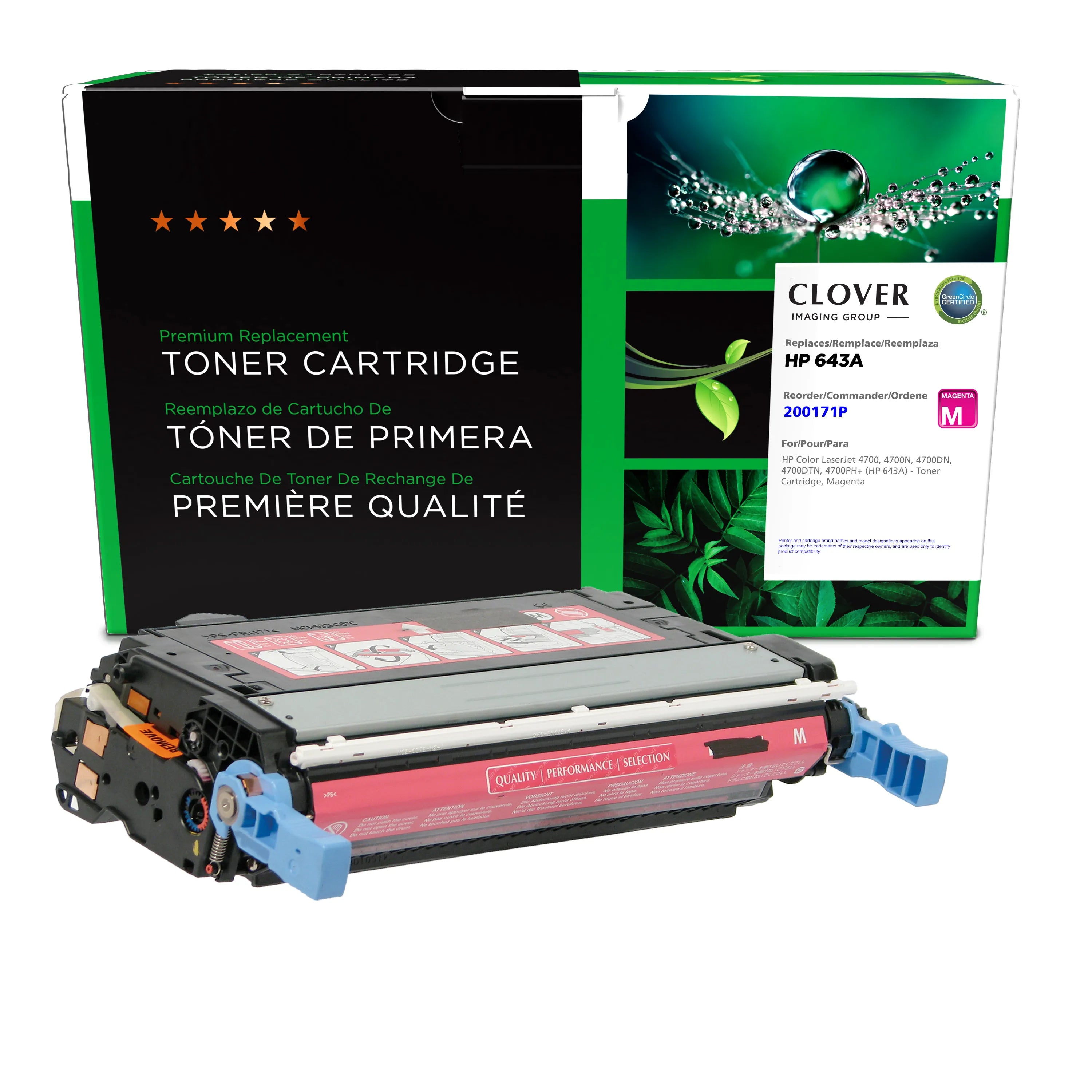 HP Color LaserJet 470, 4700n, 4700dn Remanufactured Magenta Toner Cartridge, Q5953A