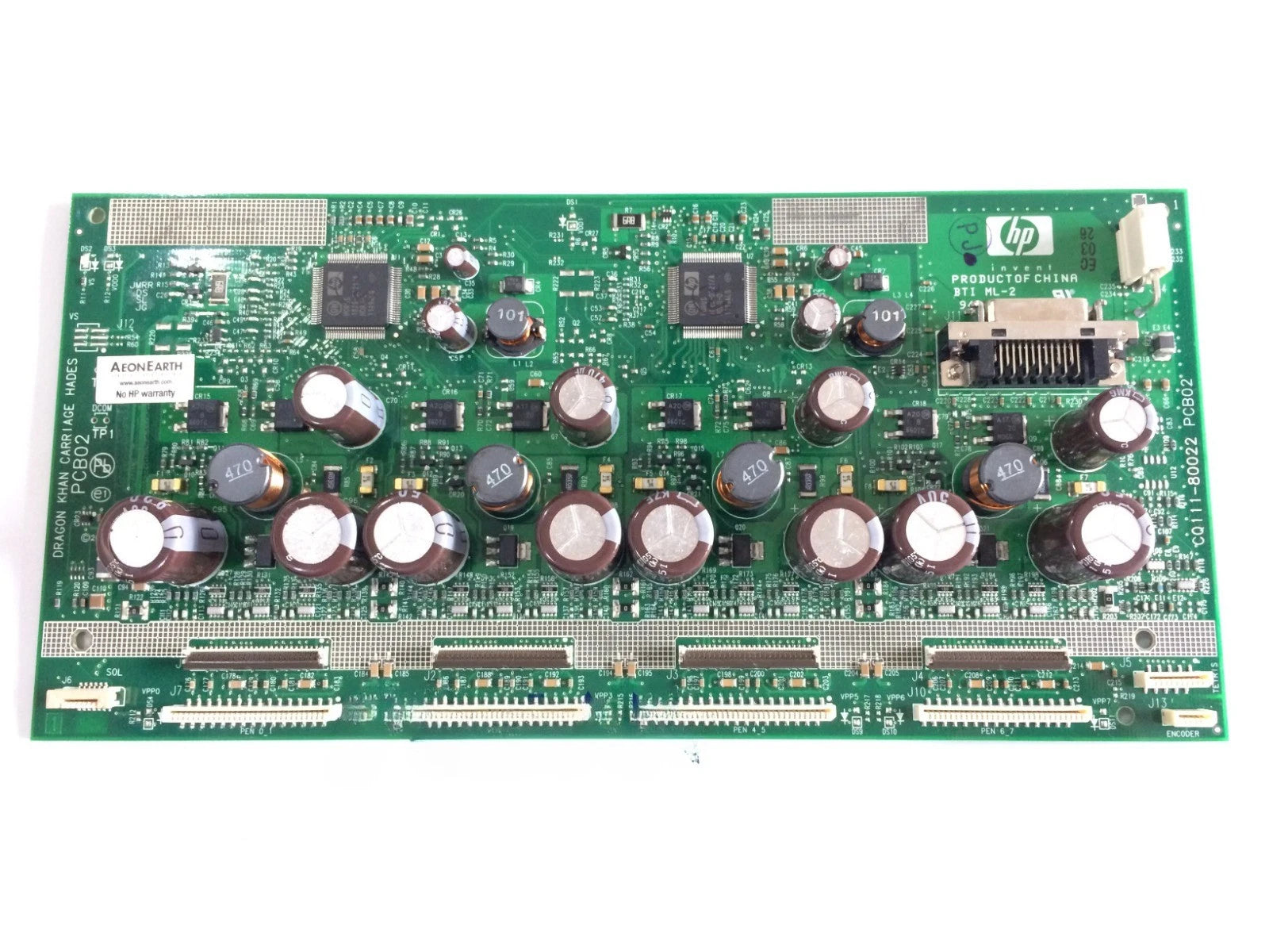 HP T7100/Z6200/Z6600/Z6800 Carriage PCA Board, CQ109-67034