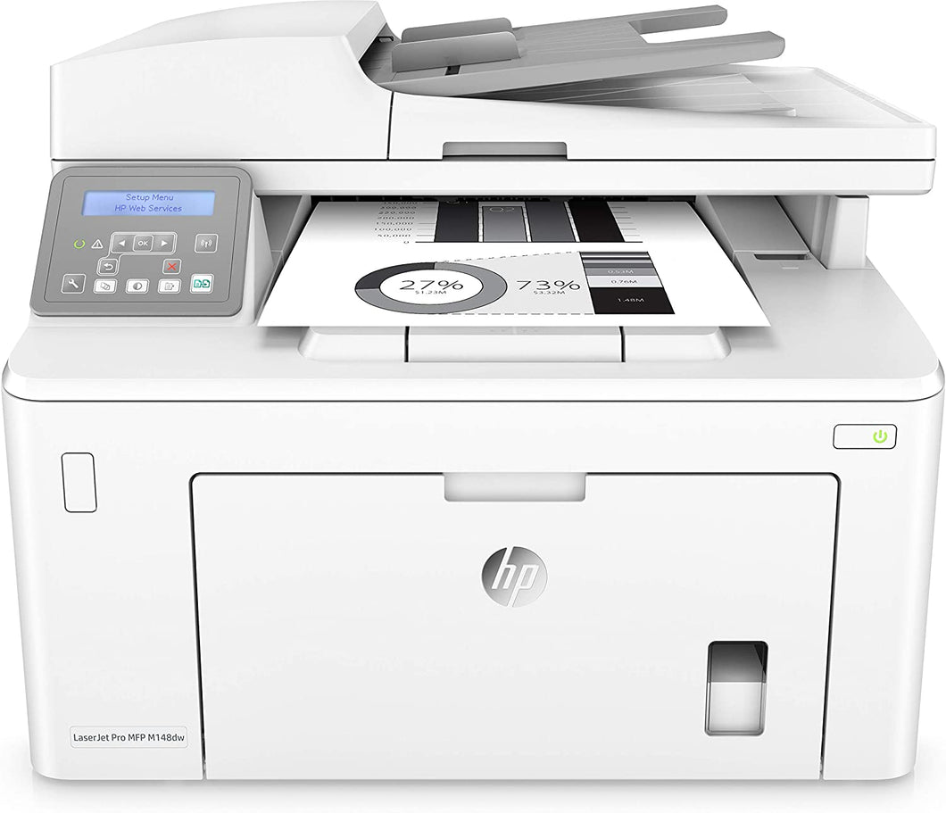 HP LaserJet Pro MFP M148DW Wireless Black-and-White All-In-One Laser (Refurbished), 4PA42A