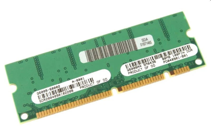 HP 4350n/4350tn/4350dtn/4350dtnsl 80MB Memory Card 100-pin DDR DIMM, Q6008AX