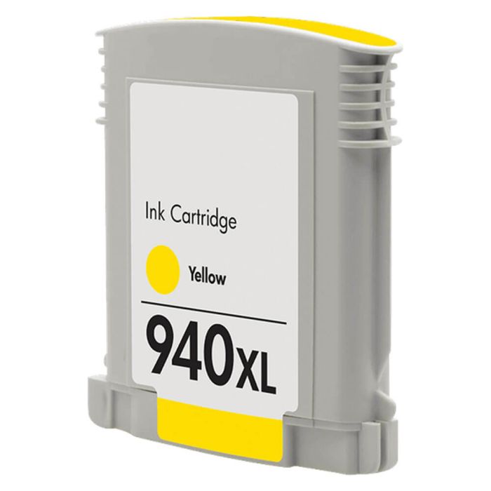HP 940XL Remanufactured InkJet Cartridge Yellow 1.4K High Yield, C4909AN