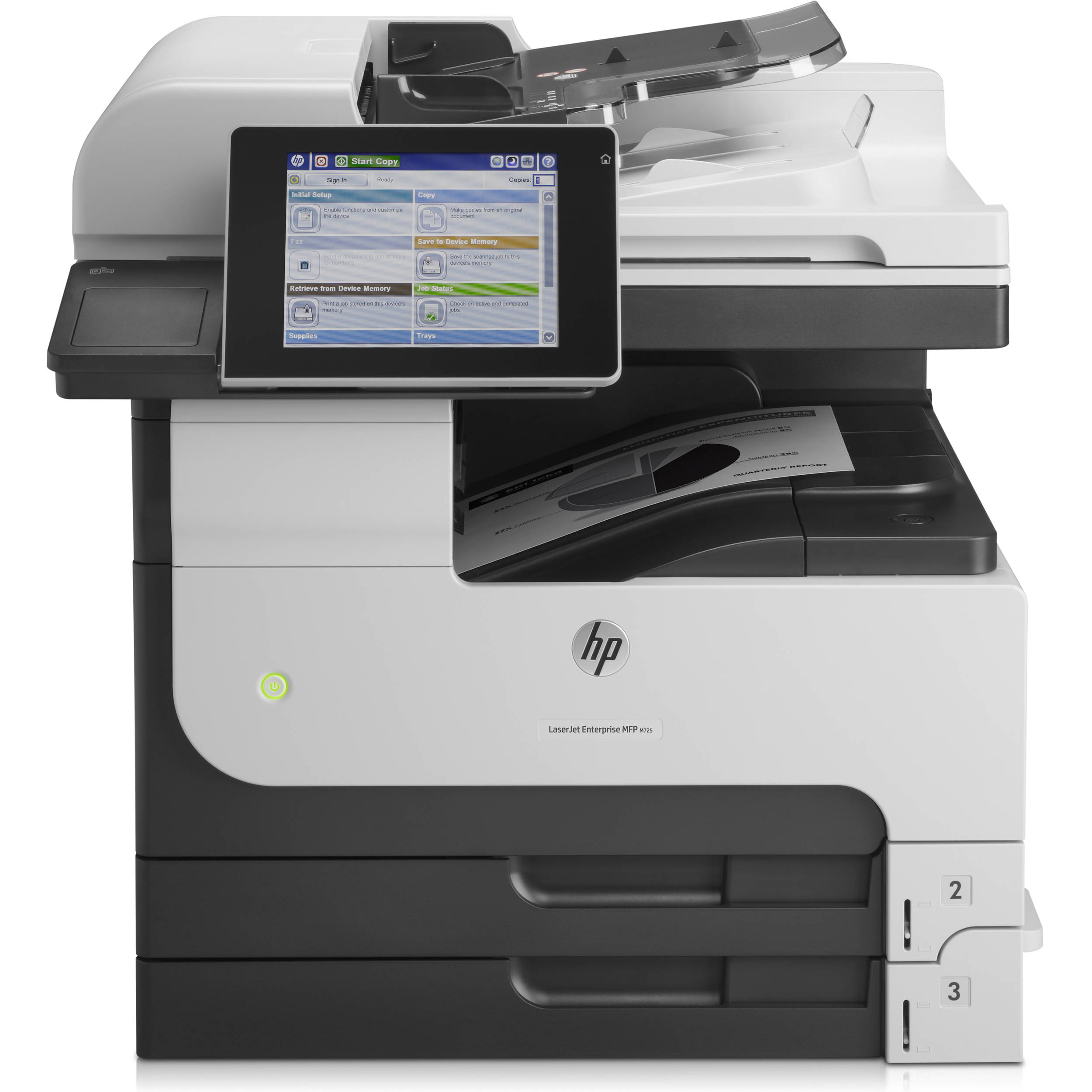 HP LaserJet Enterprise M725dn Monochrome New Open Box CF066A