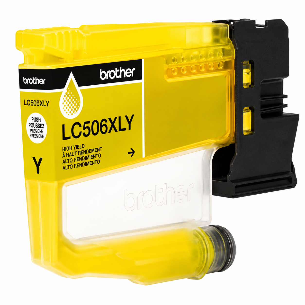 Brother Compatible Yellow 1500 High Yield Inkjet Cartridge, LC506XLY