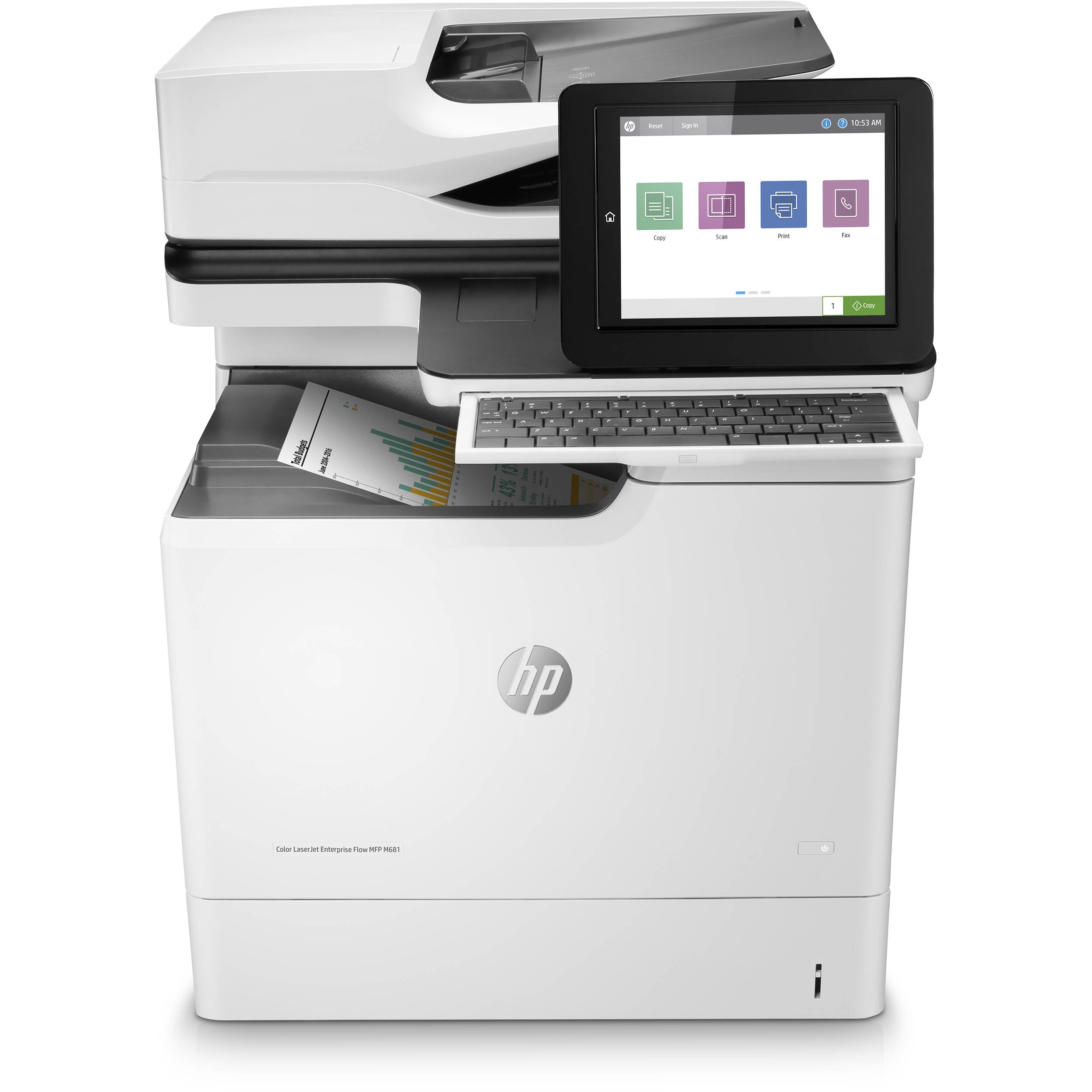 HP Color LaserJet Enterprise Flow M681f New Open Box J8A12A