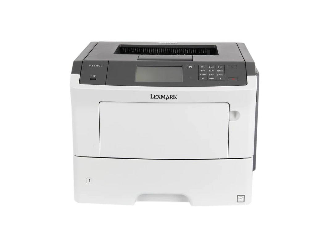 Lexmark MS610DE Monochrome Network Laser Printer 35S0500 – The Printer ...