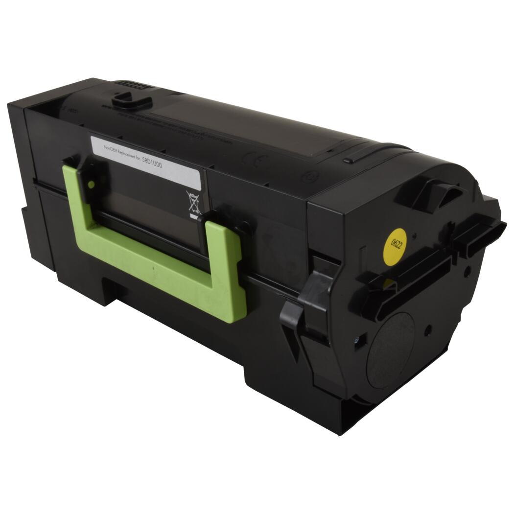 Lexmark MS725/MS823/MS825 Compatible Toner Cartridge Black 55K Ultra High Yield, 58D1U00