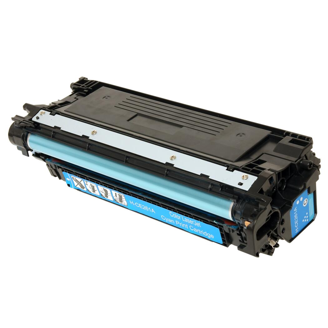 HP 648A Remanufactured Toner Cartridge Cyan 11K Yield, CE261A
