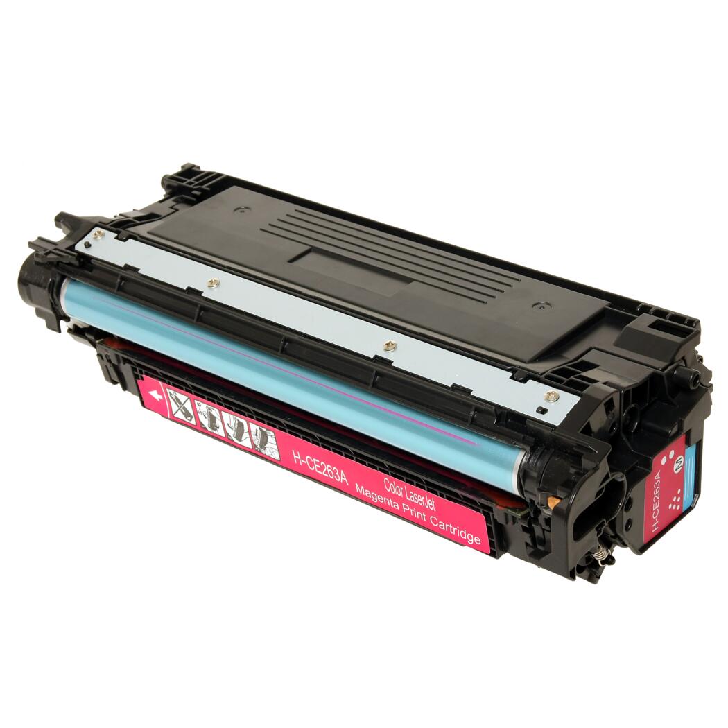 HP 648A Remanufactured Toner Cartridge Magenta 11K Yield, CE263A