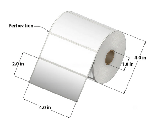 Direct Thermal Label ( 4 X 2 ) 1