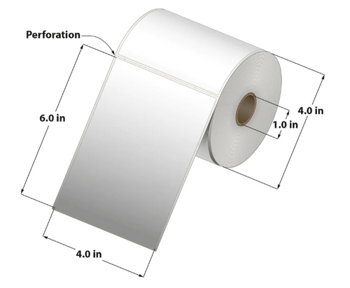 Direct Thermal Label ( 4 x 6 ) 1