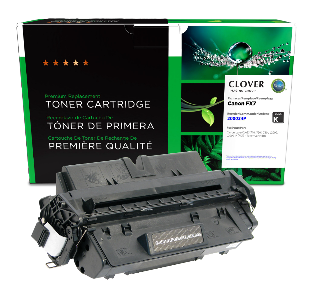 Canon LaserCLASS 710, 720i, 730i; L2000, L2000 IP (FX7), Toner Cartridge, 7621A001AA