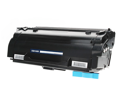 Lexmark 551H  Toner Cartridge, Black 15K High Yield, 55B1H00