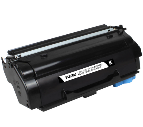 Lexmark 551X  Toner Cartridge, Black 20K Extra High Yield, 55B1X00