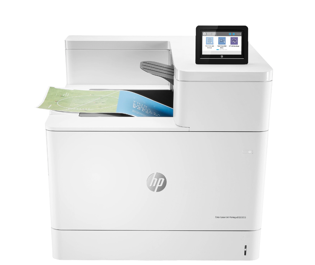 HP Color LaserJet Managed E85055dn Printer MFP New Open Box With Warranty! T3U66A