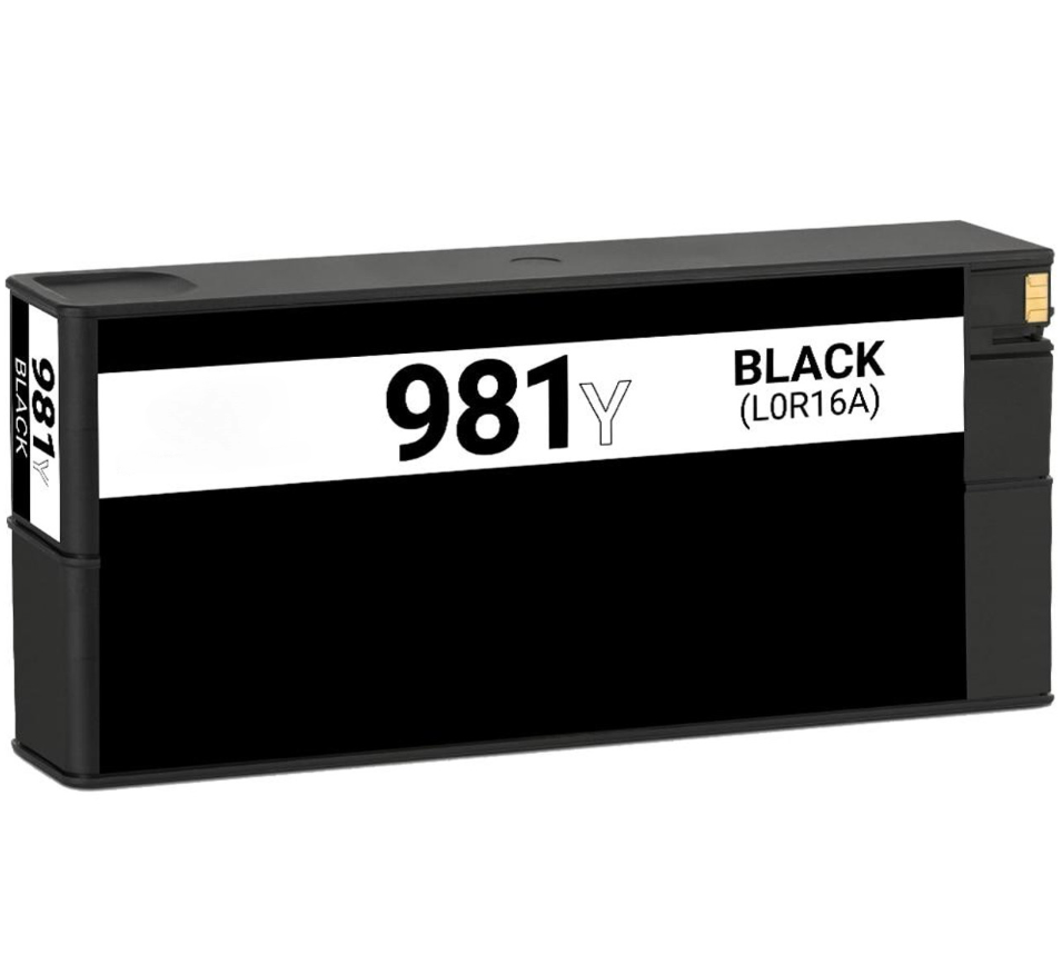 HP 981Y Remanufactured InkJet Cartridge Black 20K Extra High Yield, L0R16A