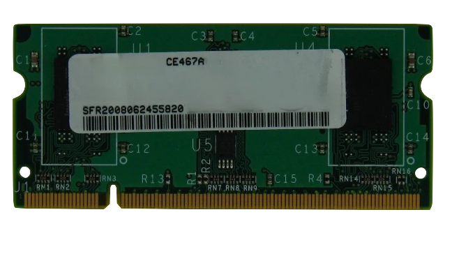 HP CP4025/CP4525/CM4540 512MB DDR2 DIMM, CE467A