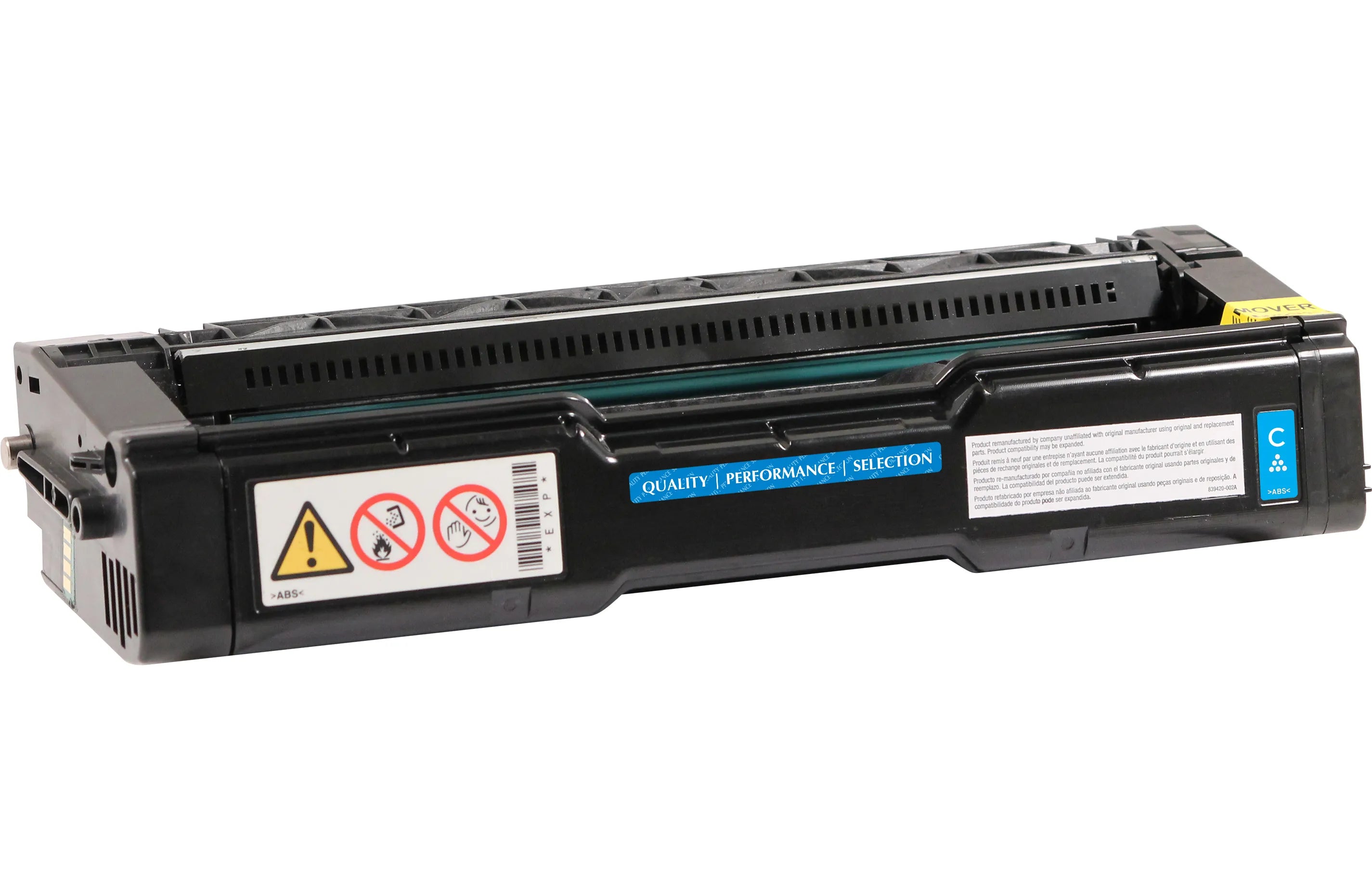 Ricoh C231, C232, C242, C310 Non-OEM New High Yield Cyan Toner Cartridge, 406476