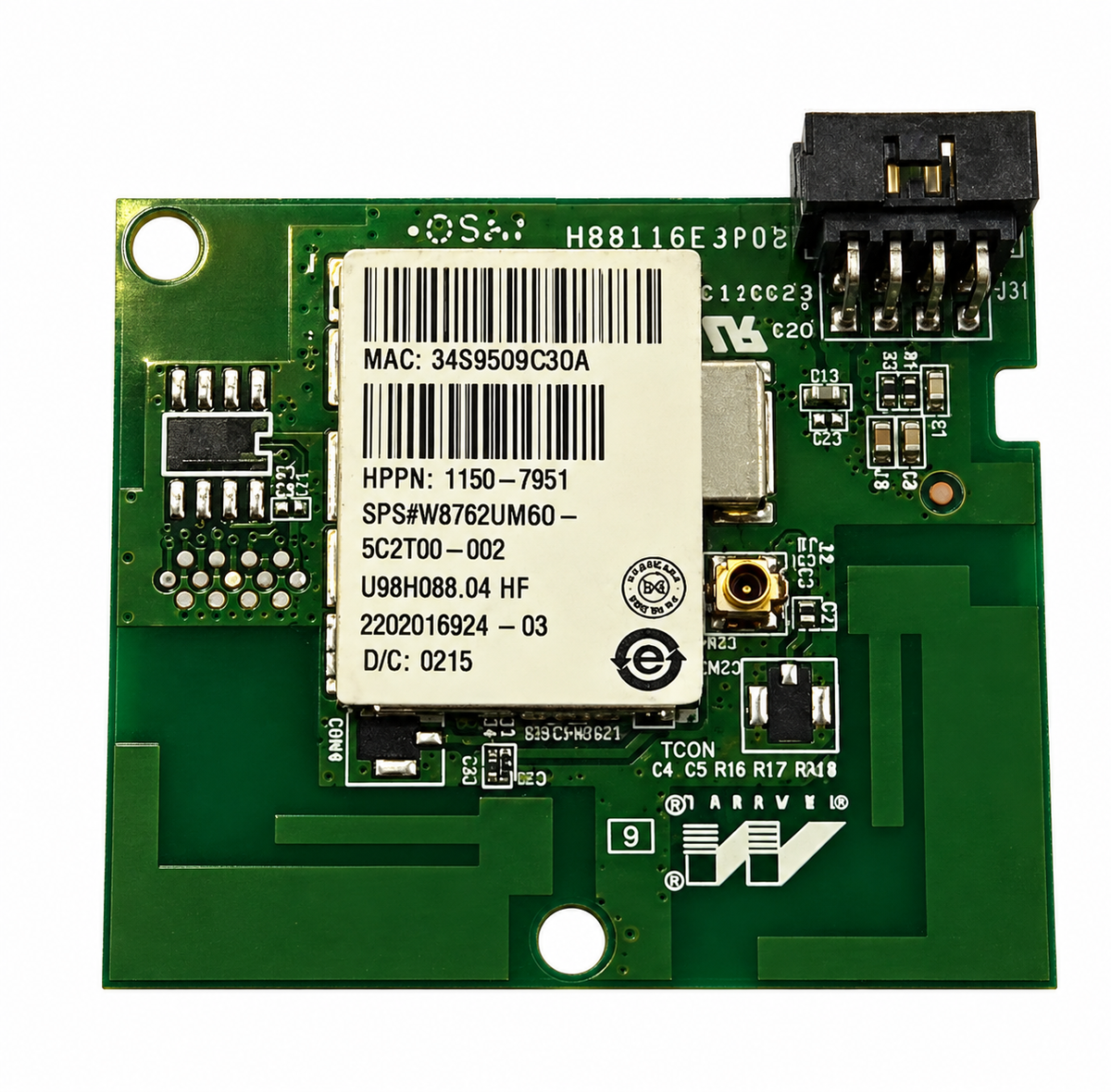 HP LaseerJet M404dw, M428fdw, M454dw & M479fdw GTK Wireless Module 0960-4025
