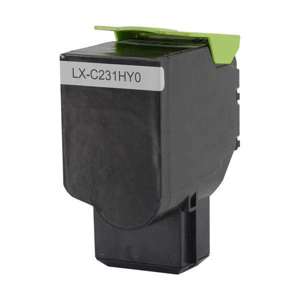 Lexmark Toner Cartridge, Yellow 2.3K High Yield, C231HY0